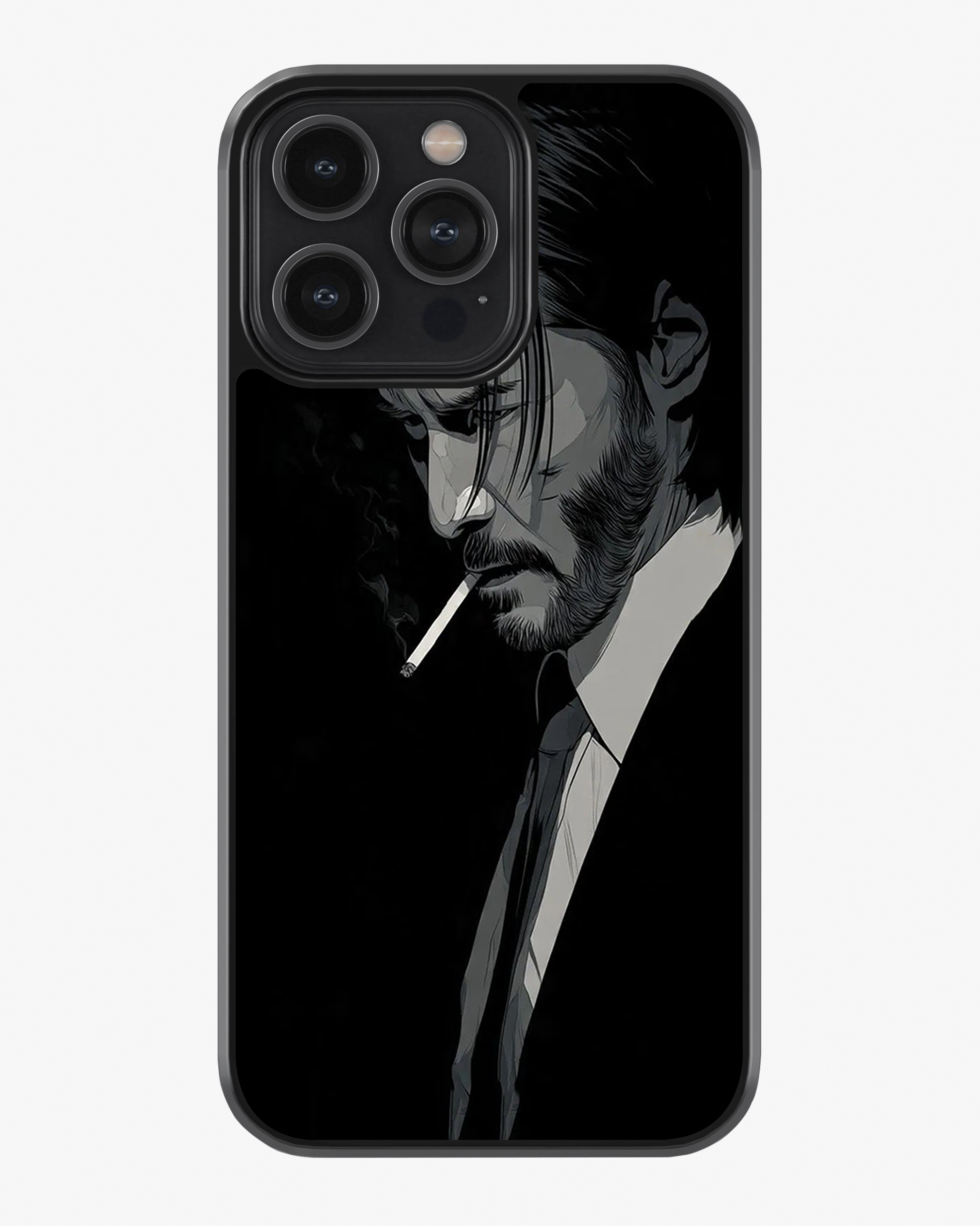 Classic Mafia Style Attitude Phone Cover Glass Case