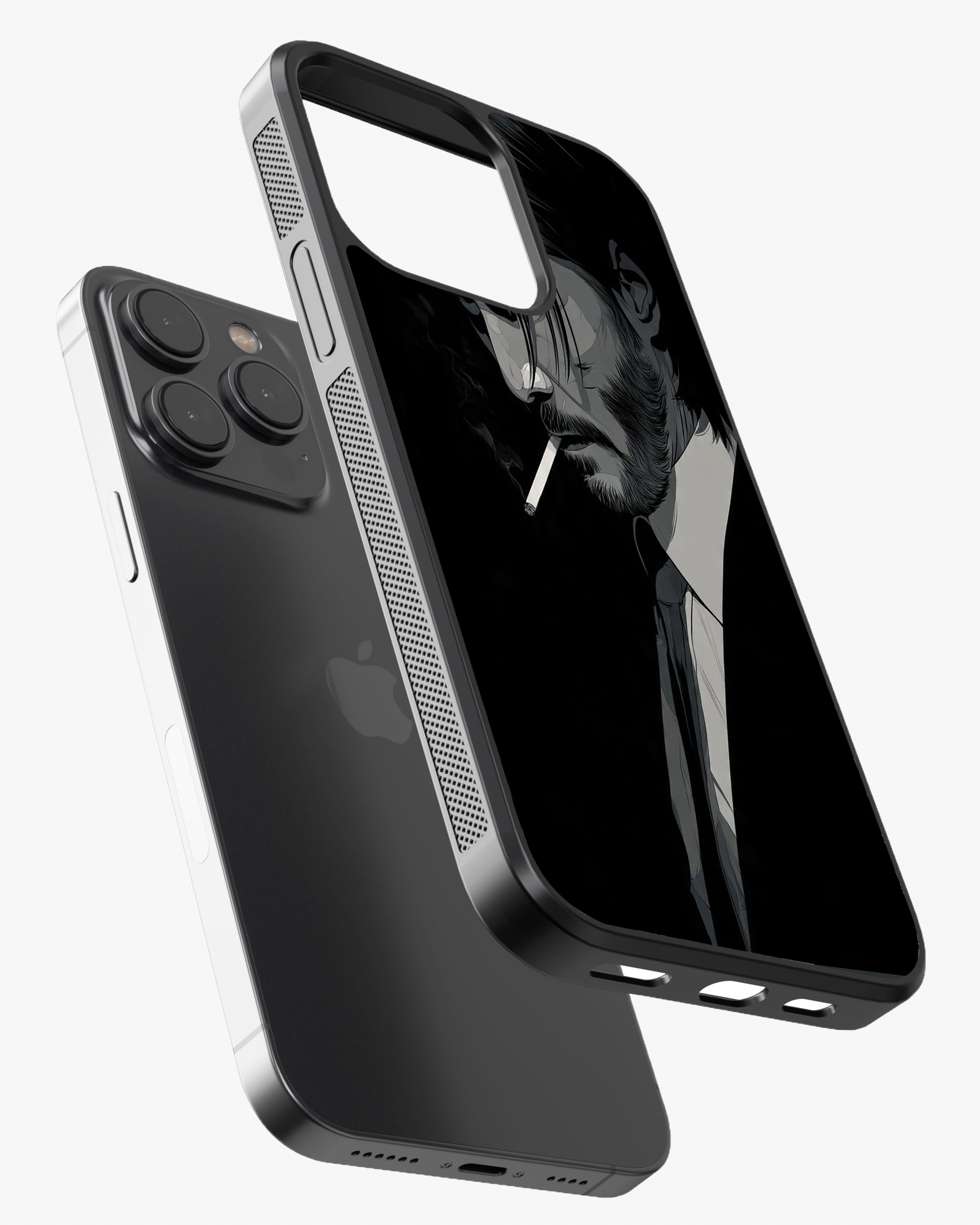 Classic Mafia Style Attitude Phone Cover Glass Case