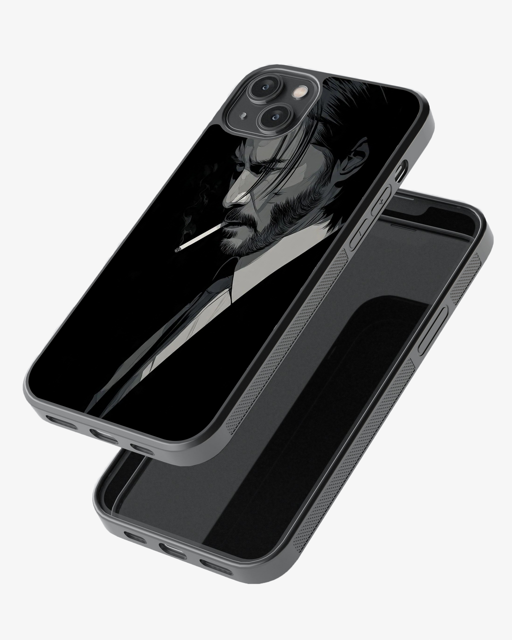 Classic Mafia Style Attitude Phone Cover Glass Case