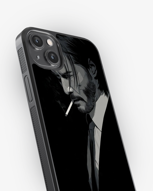 Classic Mafia Style Attitude Phone Cover Glass Case