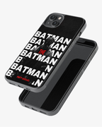 The Batman Typography Edition Phone Cover Glass Case