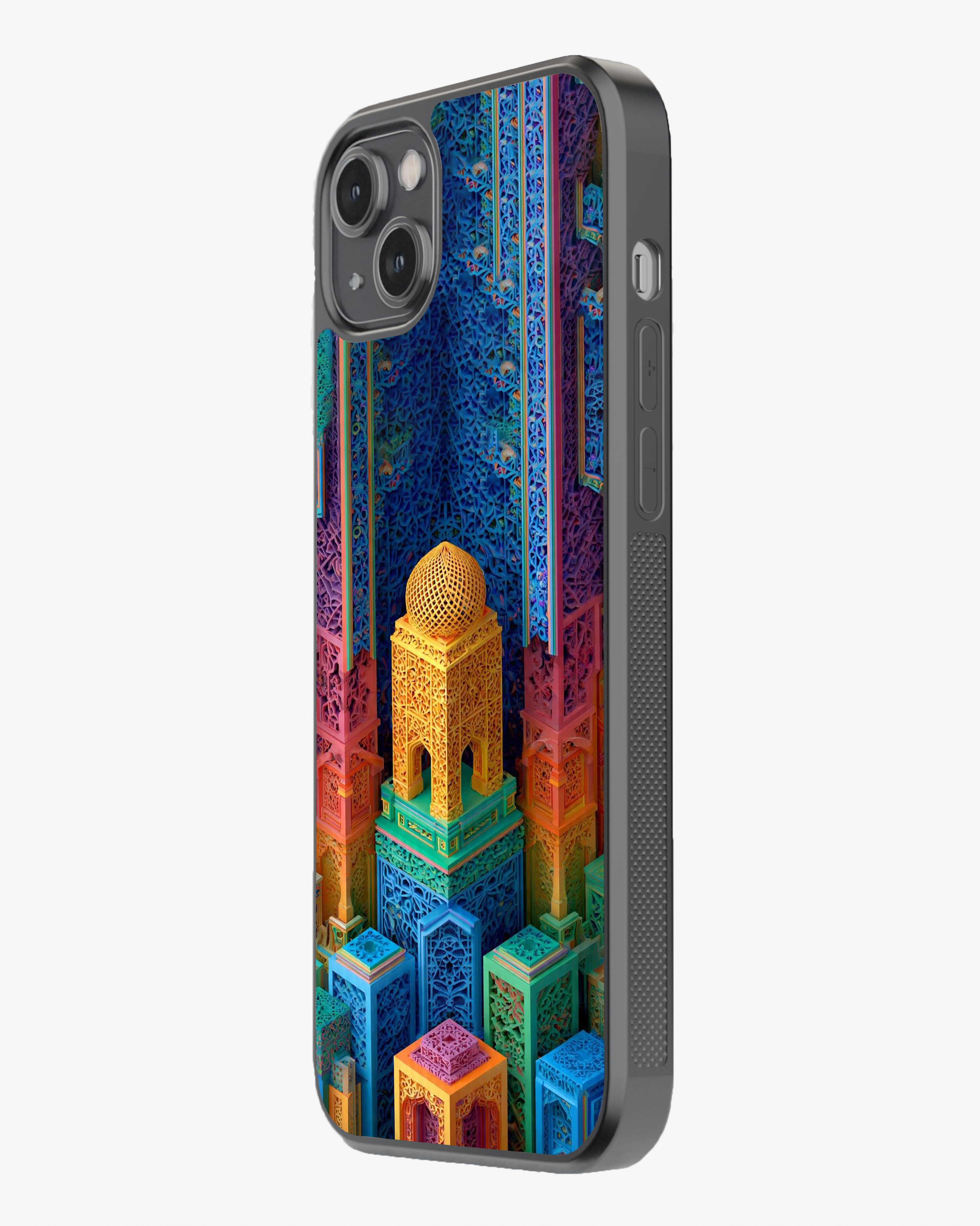 Celestial Craft Palace – Luxury Art Case Phone Cover Glass Case