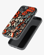 Chaos Doodles – Street Art Case Phone Cover Glass Case