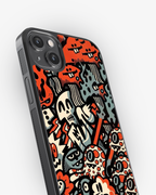 Chaos Doodles – Street Art Case Phone Cover Glass Case