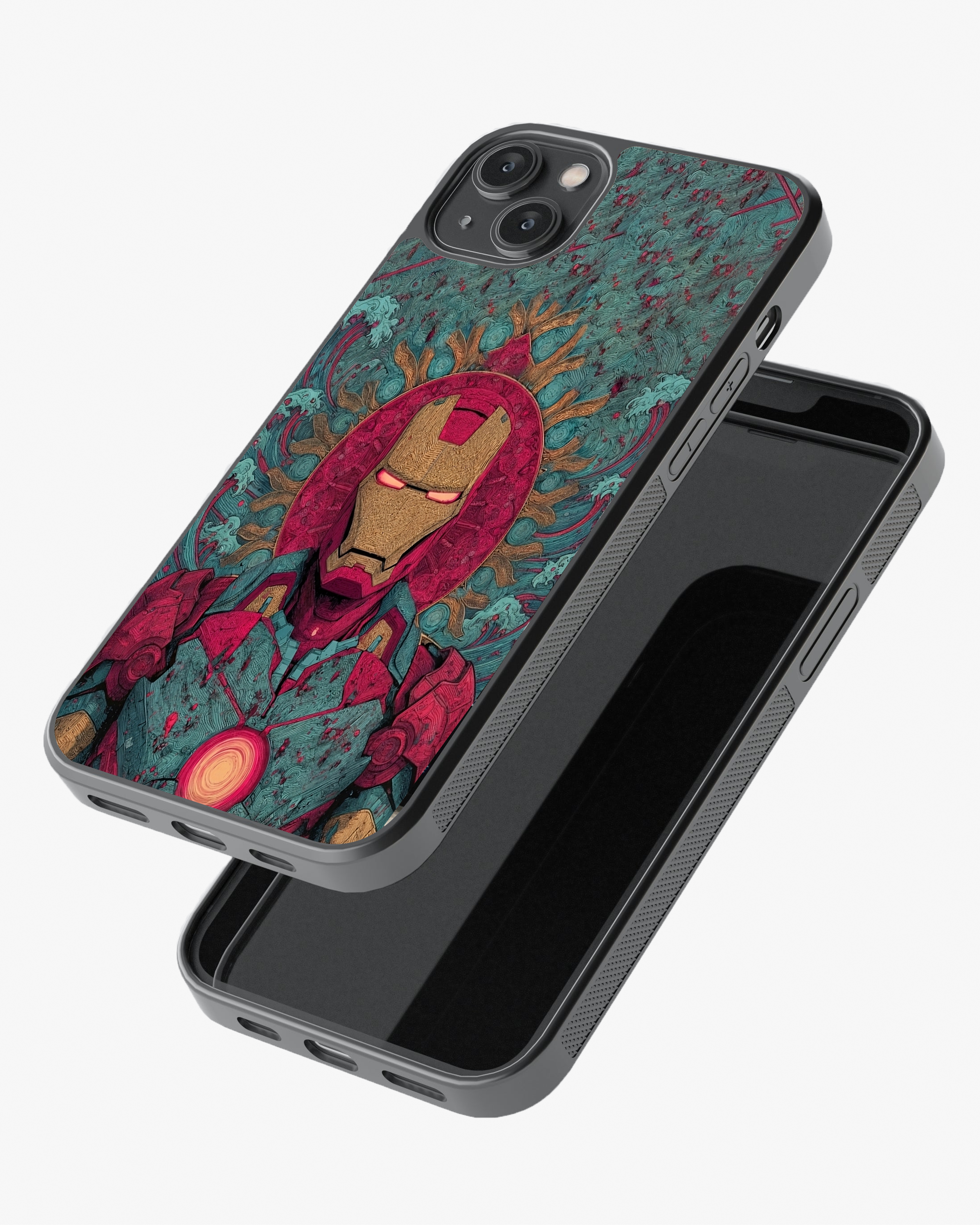 Advanced Tech Warrior Phone Cover Glass Case