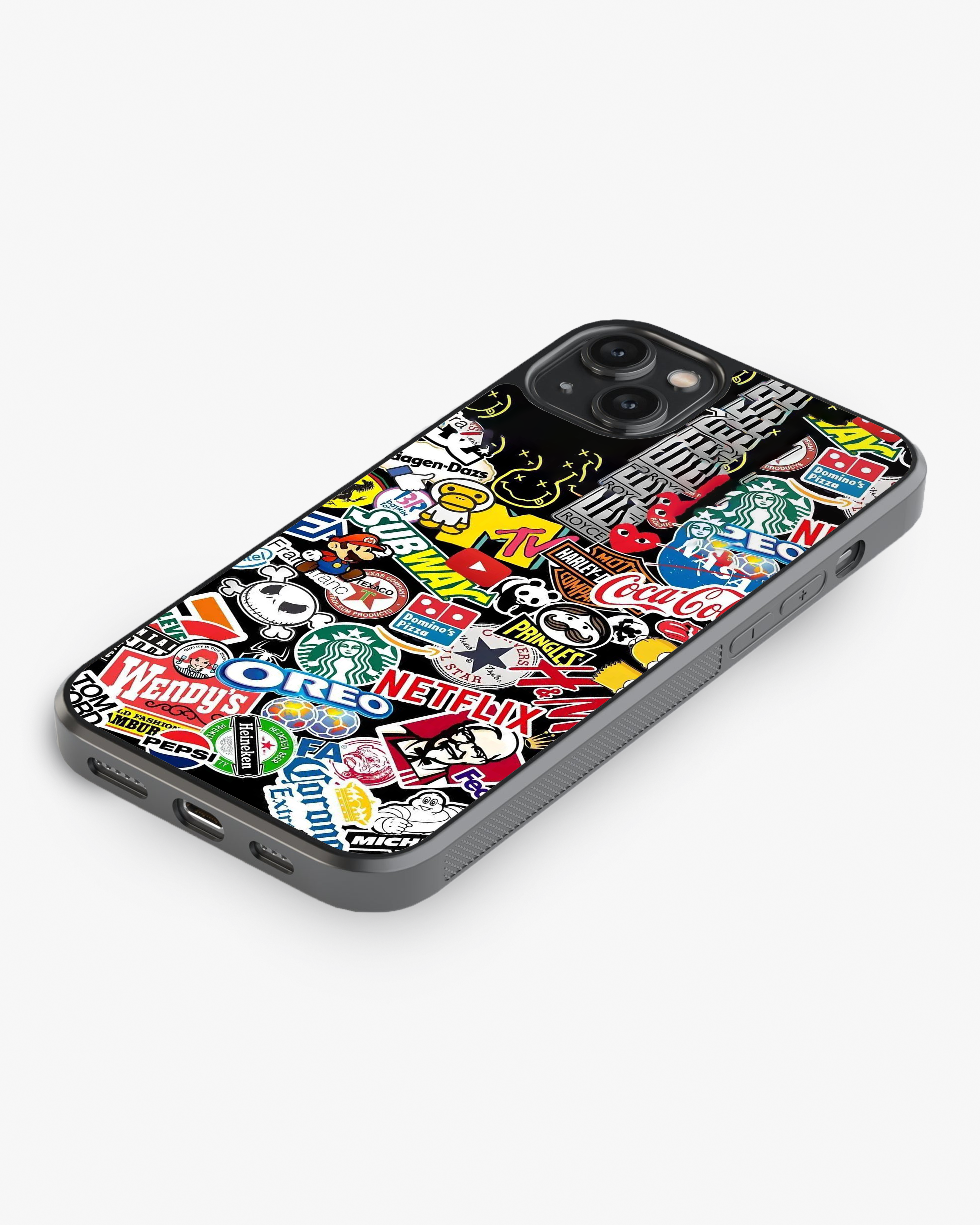 Ultimate Brand Collage – Street Pop Edition Phone Cover Glass Case