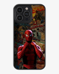 Red Web Hero Comic Phone Cover Glass Case