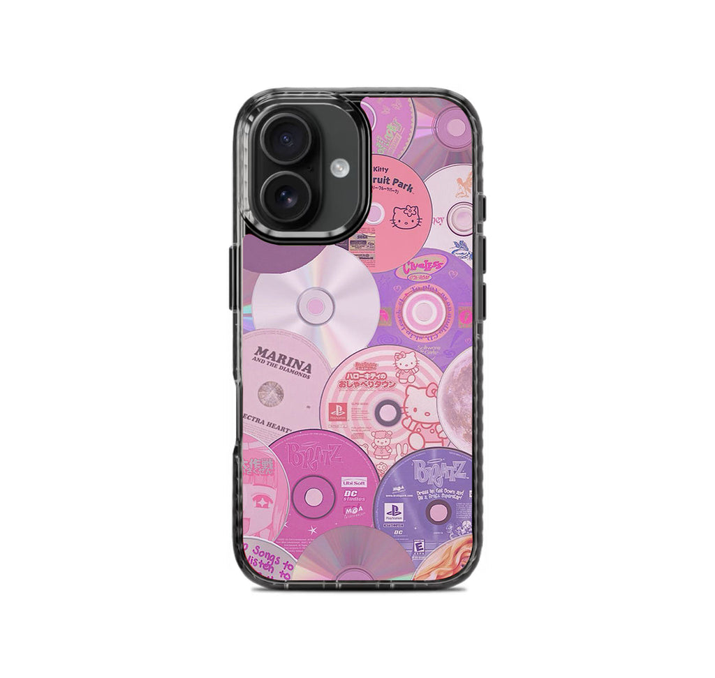 Y2K Discs Pattern Stride 2.0 Phone Case Cover
