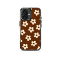 Brown Floral Pattern Stride 2.0 Phone Case Cover