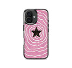 Pink Star Spiral Pattern Stride 2.0 Phone Case Cover