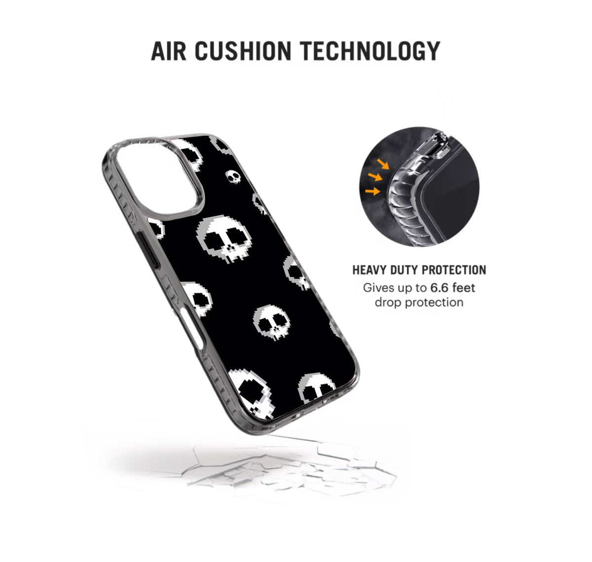 Skulls Pattern Stride 2.0 Phone Case Cover