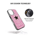 Pink Star Spiral Pattern Stride 2.0 Phone Case Cover