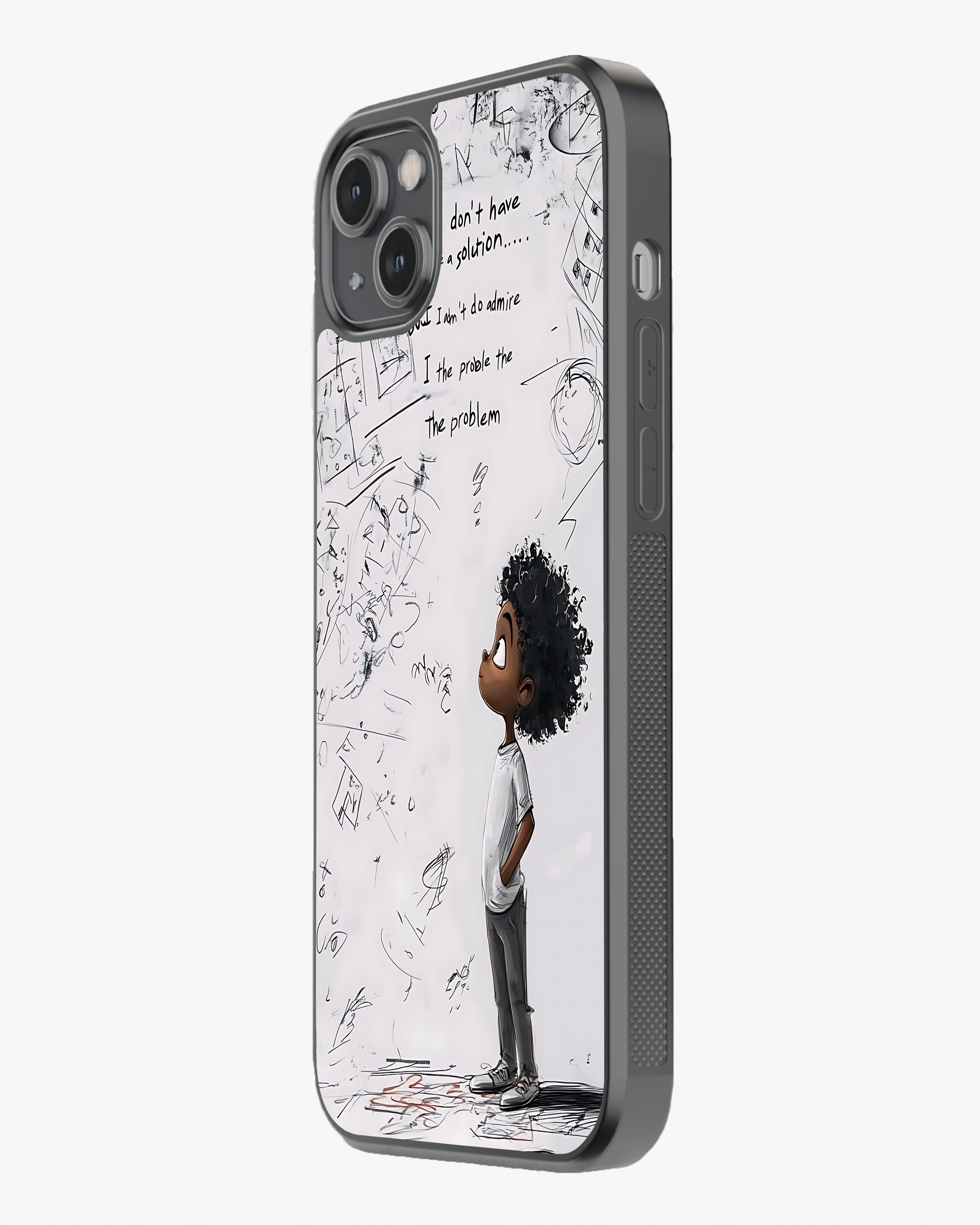 Creative Mind Sketch Illustration Phone Cover Glass Case